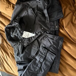 Zara women’s black cropped Jacket